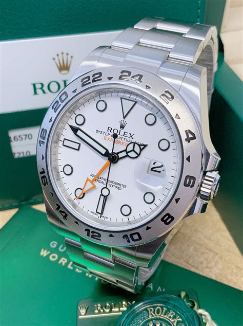 rolex explorer rail dial|rolex explorer ii 42mm price.